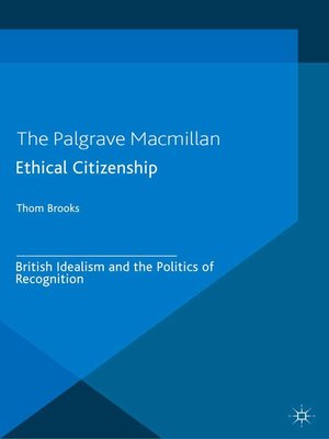 cover image of Ethical Citizenship